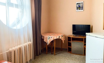 Номер эконом с 1 двуспальной кроватью в Smart Hotel KDO Курск