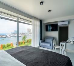 Panorama sea view 360 (Панорамный вид на море, до 3 гостей), Станюковича 48/5 в Vvo apartments group