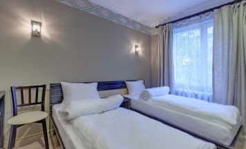 Двухместный номер Standard 2 отдельные кровати в Resident Hotel Almaty