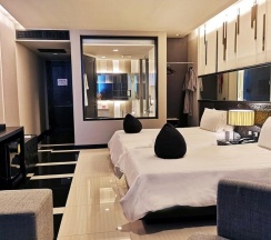 Двухместный номер Deluxe 2 отдельные кровати в Tsix5 Phenomenal Hotel Pattaya