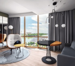 Premium Panoramic View and Terrace в Radisson Blu Hotel Rostov-on-Don