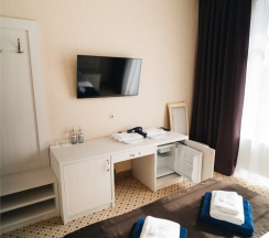 Двухместный номер Delux с кроватью размера "KingSize" и балконом в GemstHotel & SPA