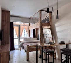 Студия с балконом в ЖК "Sun Hills Ольгинка" в Метрикс Девелопмент