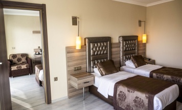 Номер Family Connection с видом на море в Green Nature Diamond Hotel