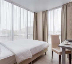 Апартаменты Панорамные с кроватью King-size в Tulip hotel apartments