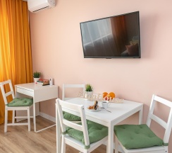 2-комнатные апартаменты улучшенные 13 этаж в TopHouse