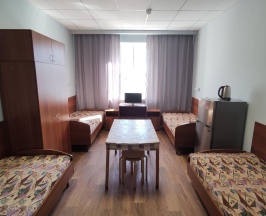 Номер эконом с 4 односпальными кроватями в Кузьмолово