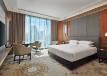 Двухместный номер клубный с видом на город двуспальная кровать в Hyatt Regency Bangkok Sukhumvit