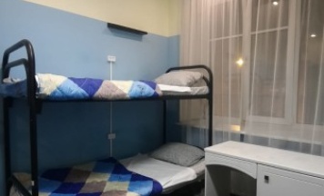 Кровать в шестиместной женской комнате в Likehome