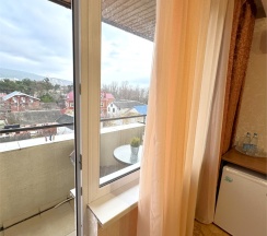 Двухкомнатный семейный четырехместный с балконом в Атриум