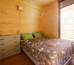 Панорамный эко-дом с горячей купелью в Дух природы