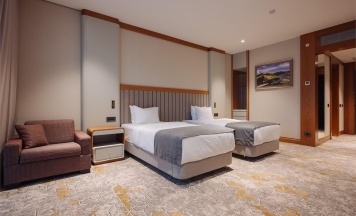 Номер улучшенный с 2 односпальными кроватями в Источник