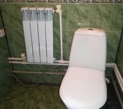 1-комнатные апартаменты стандарт с 2 односпальными и 1 двуспальной кроватью в Гостевой дом