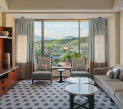 Двухместный люкс двуспальная кровать в Hilton Dushanbe Hotel