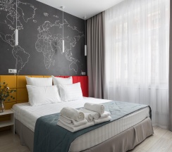 Апартаменты Travel в Hotel design style