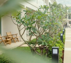 Номер Deluxe с балконом и с видом на сад в Niranapa Boutique Resort