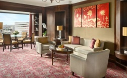 Двухместный люкс Shangri-La Wing Premier двуспальная кровать в Shangri-La Hotel Bangkok, Serviced Apartments