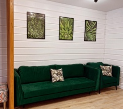 Семейный коттедж с красивым видом из окна в Domovoy