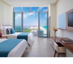 Двухместный номер Preferred club Deluxe с видом на океан (2 отдельные кровати) в Secrets The Vine Cancun - Adults Only - All Inclusive