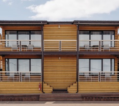Номер с видом на бассейн в Villa Malina