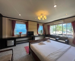 Люкс с видом на море в Lotus Paradise Resort