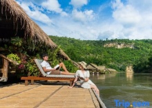 Двухместный номер Standard 2 отдельные кровати в River Kwai Jungle Rafts