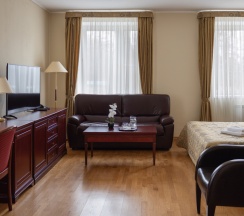 Двухместный полулюкс двуспальная кровать в Кочубей центр