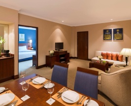 Двухместный люкс Executive двуспальная кровать в Отель Hyatt Regency Bangkok Suvarnabhumi Airport