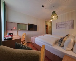 Двухместный номер Classic двуспальная кровать в Classik Hotel Martinshof
