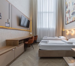 Улучшенные четырехместные апартаменты 1+1+1+1 | Superior apt QUAD 1+1+1+1 в Аура