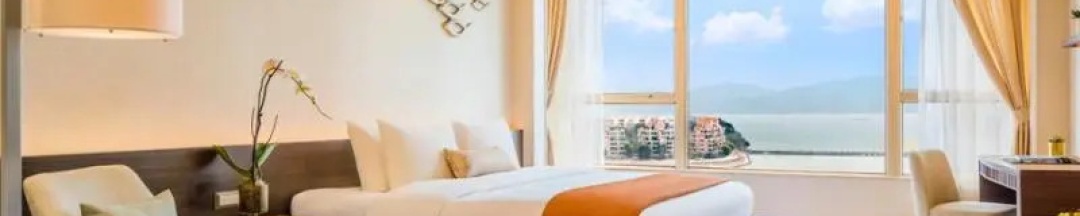 Двухместный номер Premier с видом на море 2 отдельные кровати в Hong Kong Gold Coast Hotel