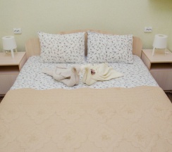 Бюджетный двухместный номер с 1 кроватью и общей ванной комнатой в ЗОО