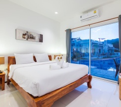 Вилла с 4 комнатами с красивым видом из окна в Отель The Oriental Beach Pearl