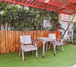 Двухместная вилла двуспальная кровать в Vartika Resovilla KuiBuri Beach Resort and Villas