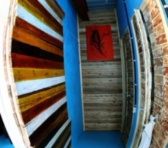 Дизайнерская студия с двуспальной кроватью без кухни (Лофт) в Gallery and more