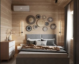 House Baksan с видом на горы в Wood Home