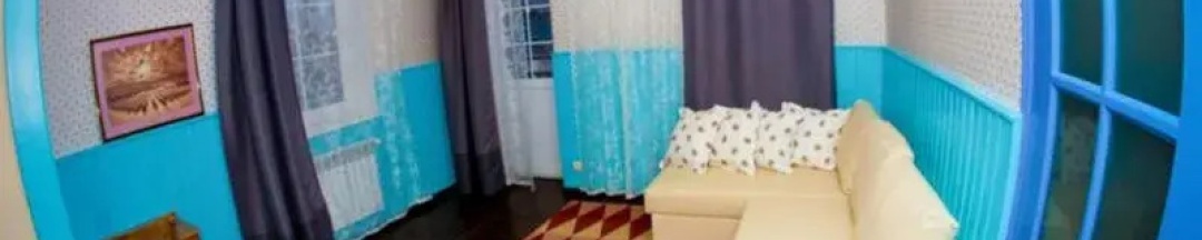 Кровать в общем номере Дуплекс (общая ванная комната) в Саркел
