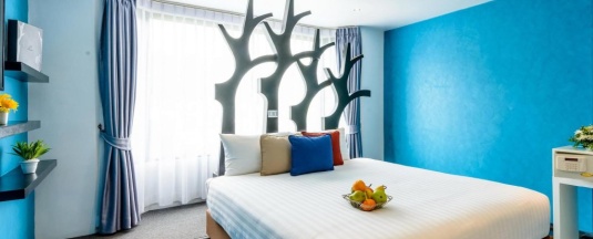 Одноместный номер Deluxe двуспальная кровать в Raha Grand Hotel