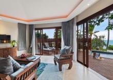 Двухместная Pool Villa beachfront двуспальная кровать в Отель Saii Koh Samui Choengmon