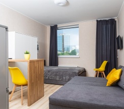 Апартаменты для 4х на Степана Разина 2 на 3 этаже (27А) в Степаненков