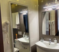 Номер полулюкс с 1 двуспальной кроватью (601, 604, 606, 608) в Гармония