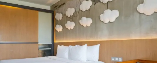 Двухместная студия 30 двуспальная кровать в Artotel Sanur Bali