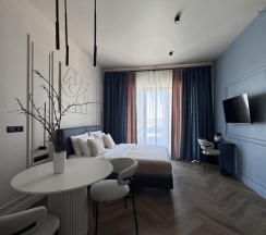 1-комнатные апартаменты студия г. СПБ, наб. Макарова, д. 58 в Docklands