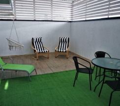 4-местный номер полулюкс с патио в Браво