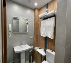 Семейный двухкомнатный номер с джакузи и сауной в Loft Boutique