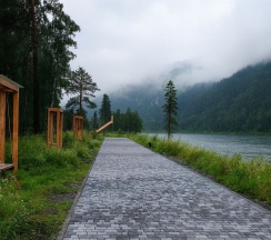 Вилла с панорамными окнами в Pinewood resort&SPA