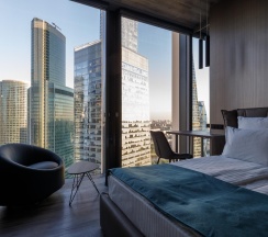 1-комнатные апартаменты студия в Best point Moscow City (Бест поинт Москва Сити)