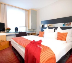 Двухместный номер Privilege двуспальная кровать в Mercure Hotel Düsseldorf City Nord