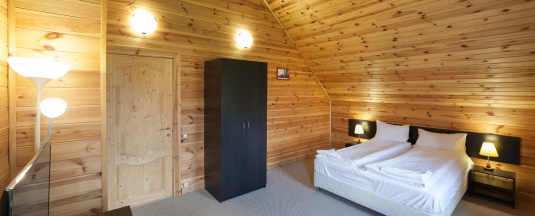 Номер делюкс с 1 двуспальной кроватью в Тучково