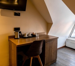 Номер стандарт с 1 двуспальной кроватью в Laska hotel